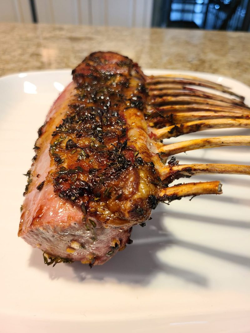 All-Natural Ontario Frenched Rack of Lamb