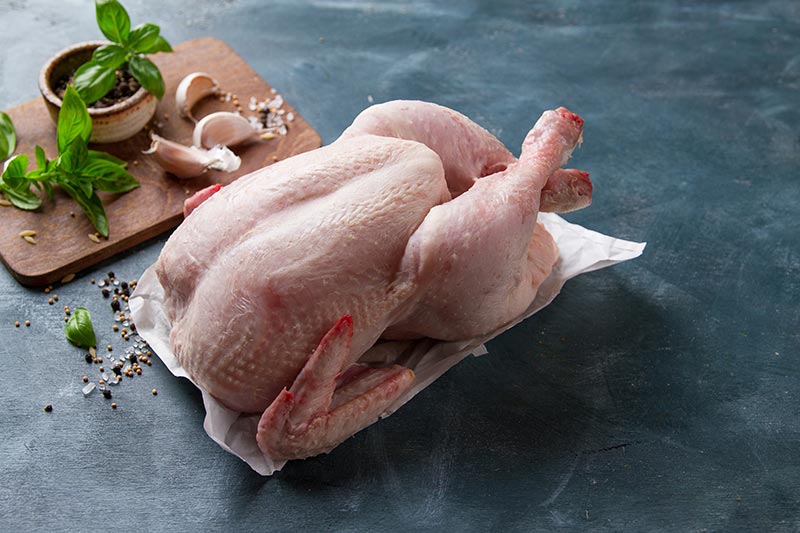 Pasture-raised whole chicken