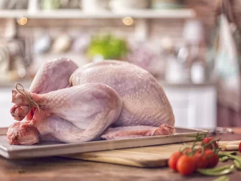 Pasture-raised whole turkey